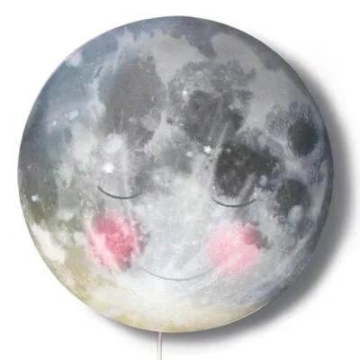 Hartendief wonderwandlamp Sleepy Moon