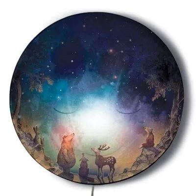 Alternative view of Hartendief wonderwandlamp Sleepy Moon