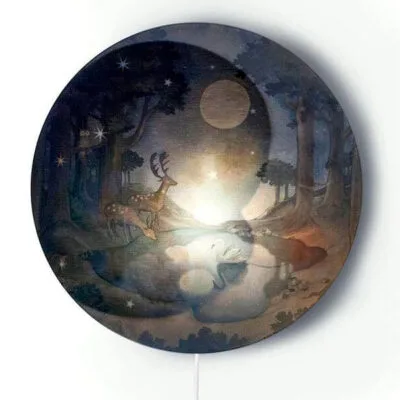 Alternative view of Hartendief Wonderwandlamp Oogjes toe