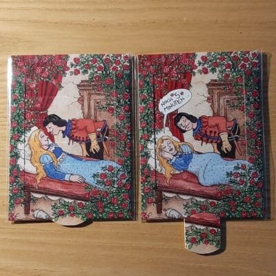 schuifkaart sneeuwwitje