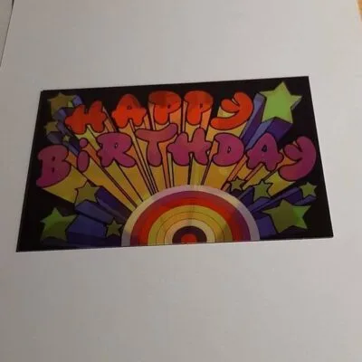 3d Happy Birthday arty