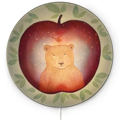 wandlamp beer-in-appel