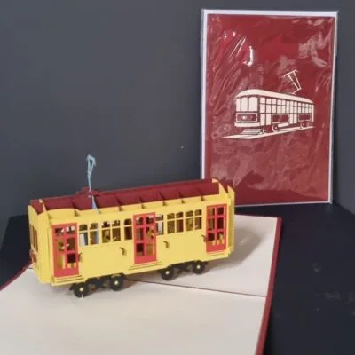 pop-up kaart tram