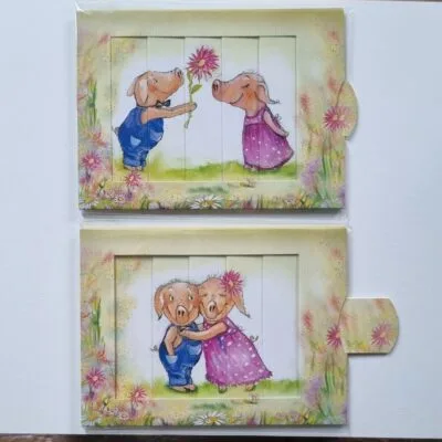 schuifkaart varkensliefde