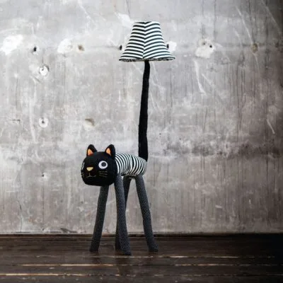 Luna de kat van Happy Lamps