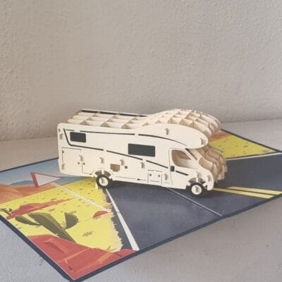 pop-up kaart camper